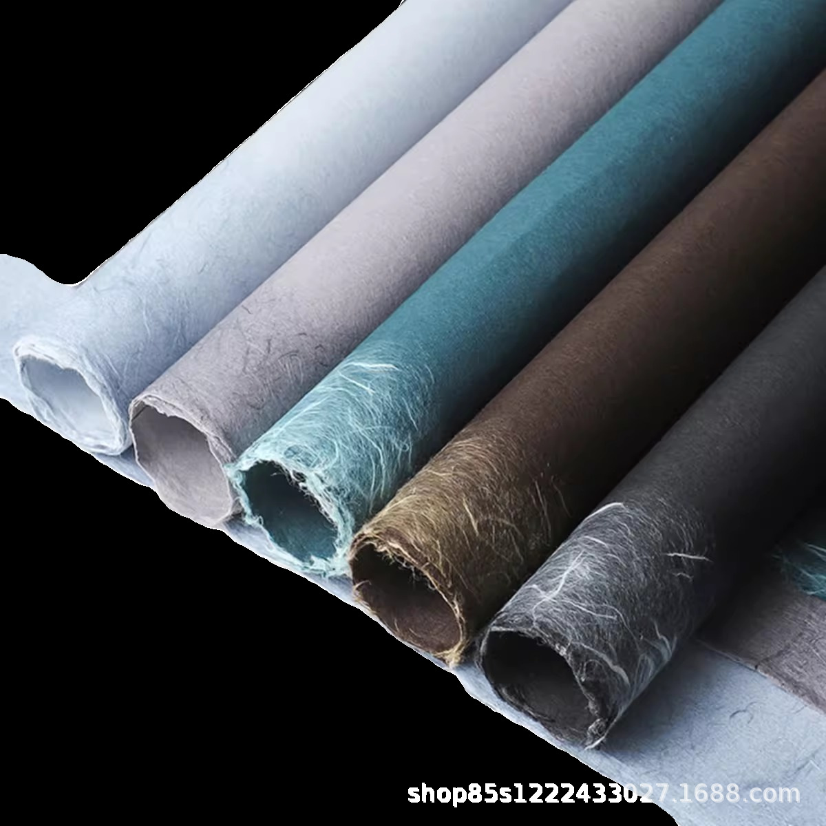Zhuofiber flower material handmade edge fishing paper wrapping flower paper bouquet packaging material floral gift flower wrapping paper