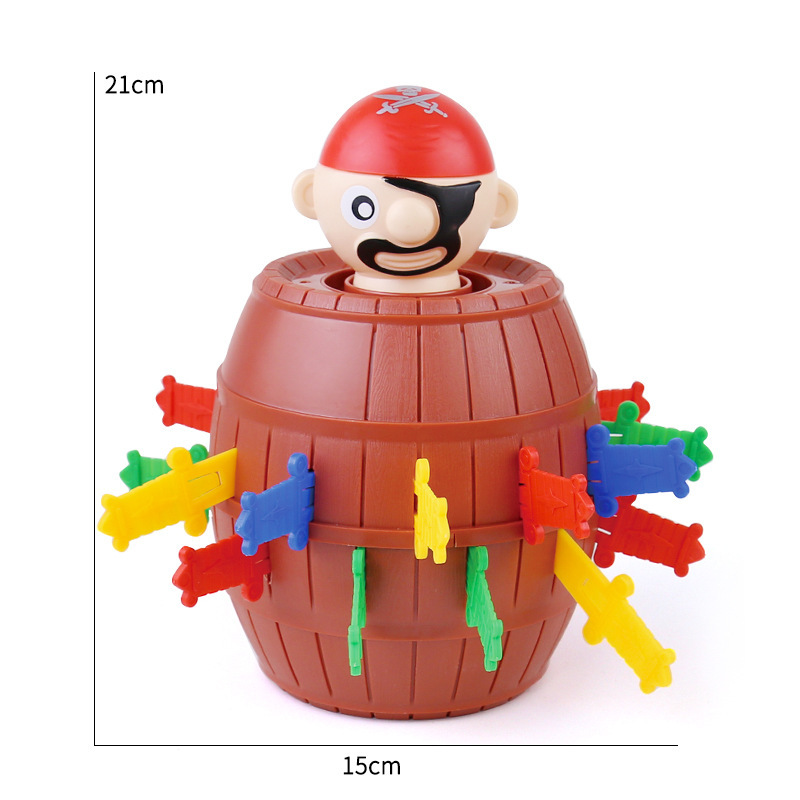 Picture of Creative Tricky New and Fantastic Desktop Game Tricky Prank Pirate Bucket Parent-Child Interactive Children's Stall Toys Wholesale