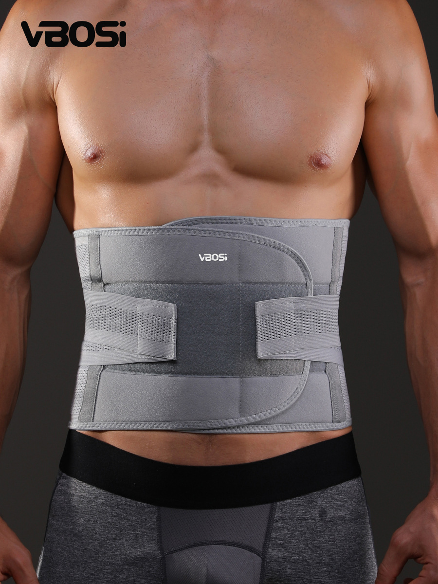 Vbosi Waist Protector Outdoor Sports Adjustable Belt Weightlifting Pressurized Basketball Fitness Running Protective Gear Manufacturer Wholesale