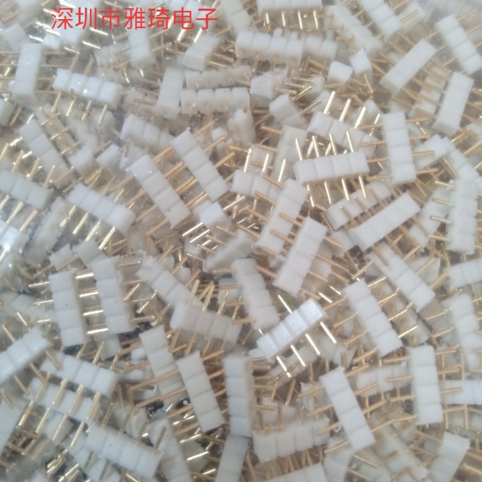 4p lamp with row pin 2.54 round pin LED colorful RGB controller male and female pin light with pin