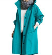 Picture of 2023 New Women's Windbreaker Autumn Mid-Length Small Casual Style Waist 8 Colors Select Fashionable and Easiest for Match