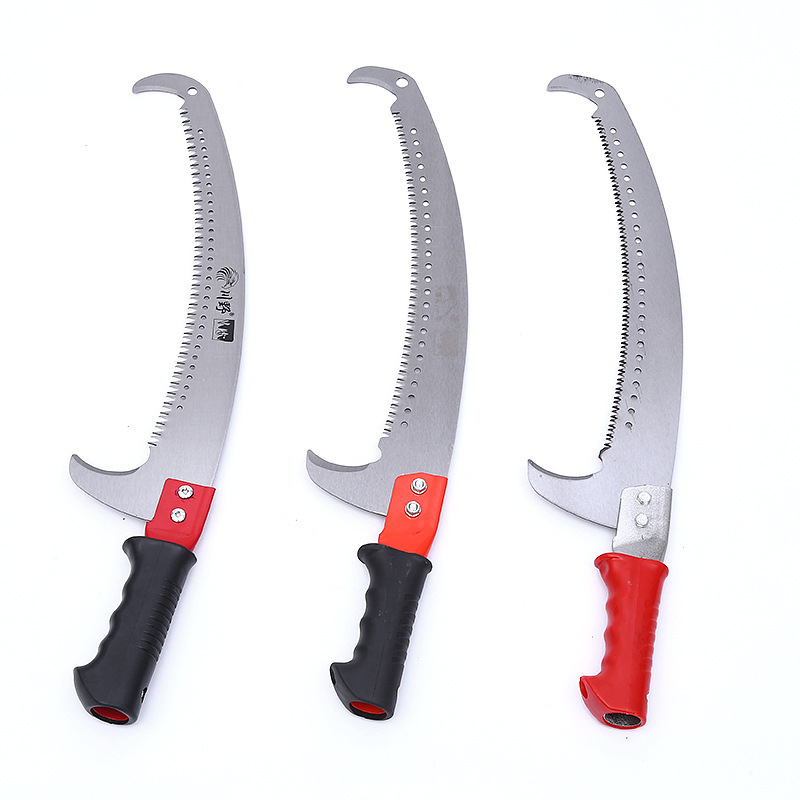 Picture of Double Hook High Branch Saw Household Tree Cutting Outdoor Forging Cutter Outdoor Portable Tree Cutting Cutter Outdoor High Altitude Pruning Saw