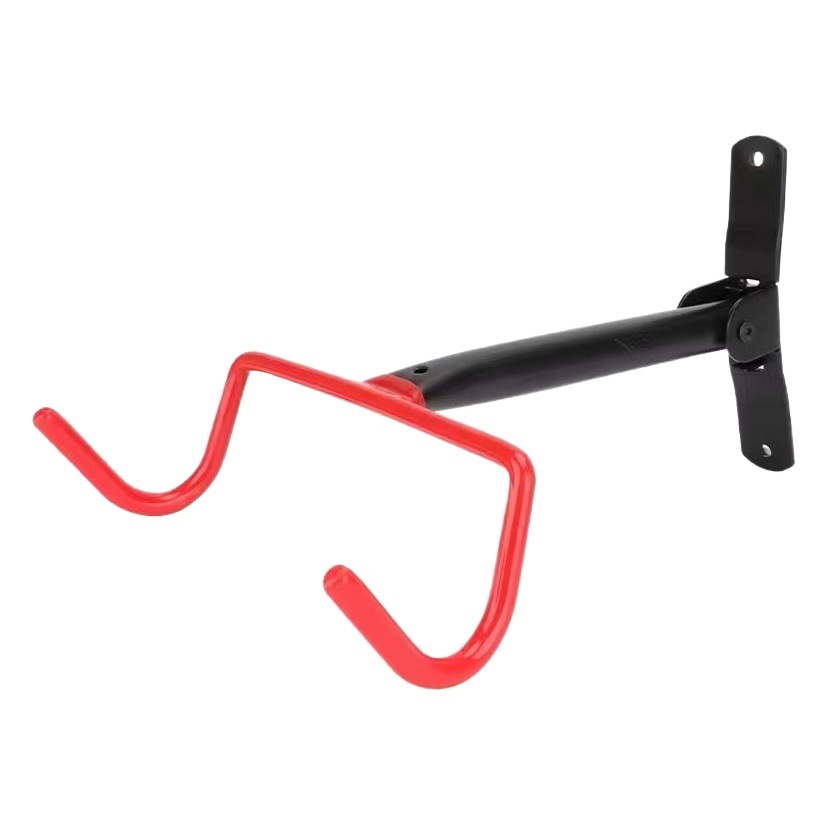 Adjustable Bicycle Wall Mount Rack for Mountain and Road Bikes, Wall-Mounted Display and Storage Rack for Cycling