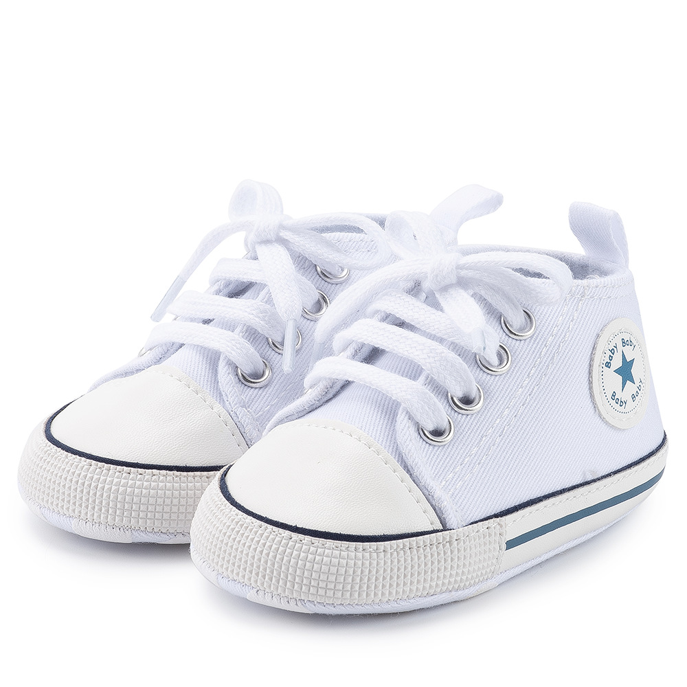 Picture of Amazon popular baby shoes baby shoes classic canvas shoes children's shoes soft bottom toddler shoes baby shoes