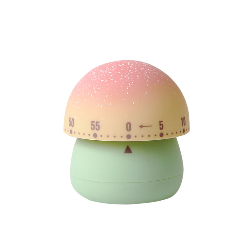 Picture of Dream Mushroom Mechanical Timer Cartoon Children Time Manager Student Learning Self-discipline Reminder Kitchen Timer