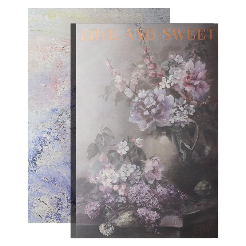 Picture of New thickened night garden Fenghua paper waterproof bouquet wrapping paper bronzing English paper flower wrapping paper wholesale