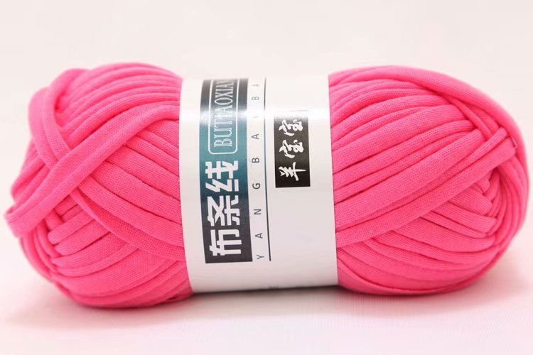 Picture of Factory wholesale net red bag cloth line diy material bag line hand-woven hook cushion yarn