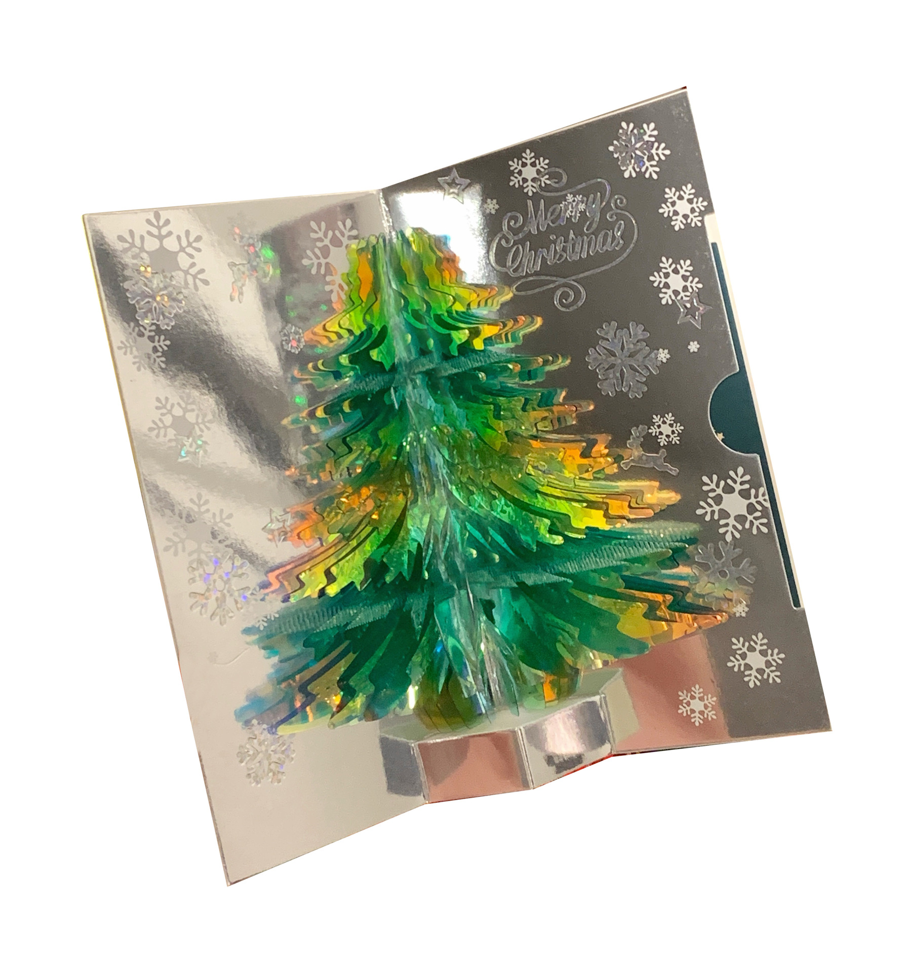 Picture of 3d Christmas greeting card stereo Christmas tree card creative Christmas student gift Christmas activity gift wholesale