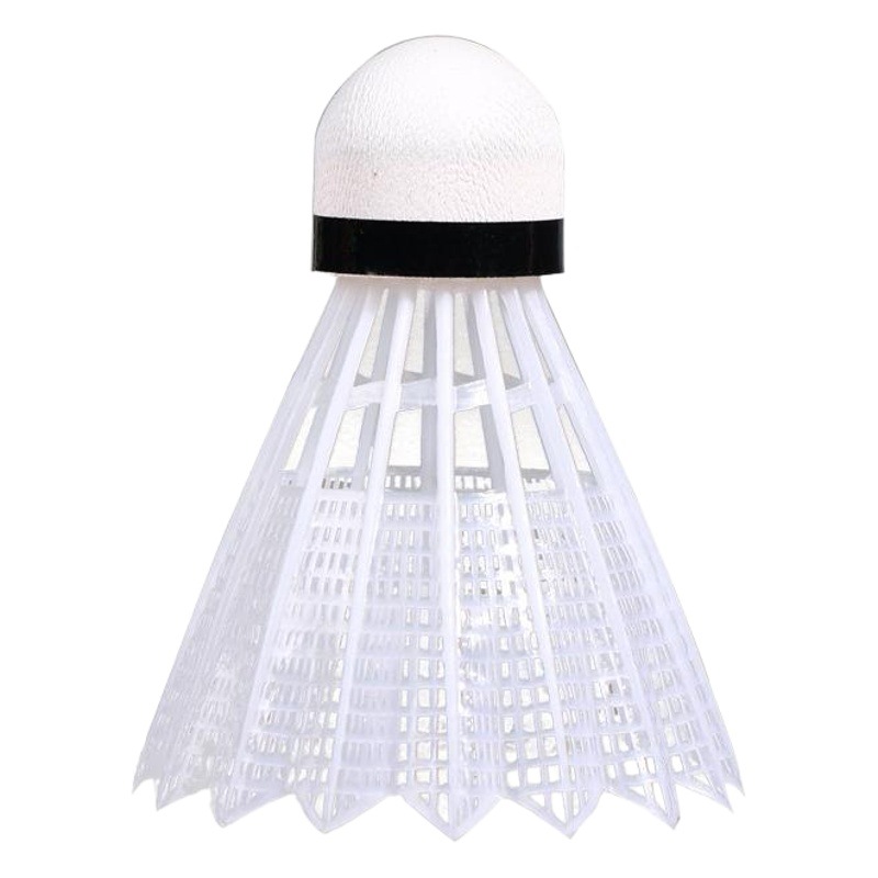 Regail imitation nylon badminton 12 barreled ZBQ-3000 badminton entertainment white yellow badminton