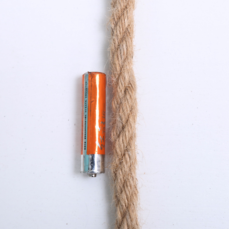 Picture of Hemp Rope Source Factory Thick Jute Rope Bundle Handmade DIY Hanging Tagline Retro Lamp Twist Cat Climbing Frame Thick Tug
