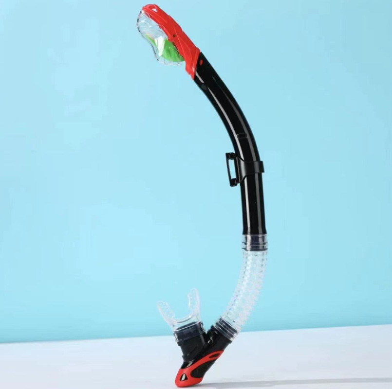Factory wholesale full dry type breathing tube silicone diving goggles suit breathing tube adult unisex
