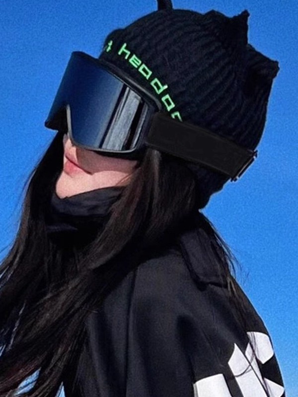 Picture of Ski Mountaineering Goggles Unisex Motorcycle Windproof Anti-Glare Glasses Outdoor Sports Snow Sunglasses