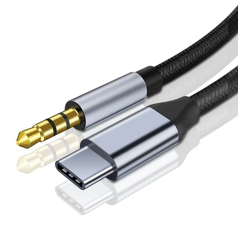 Picture of Type-C to 3.5mm Audio Cable Pingguo 151617 Aux Audio Cable Mobile Phone Car Speaker Headphone Connection Cable