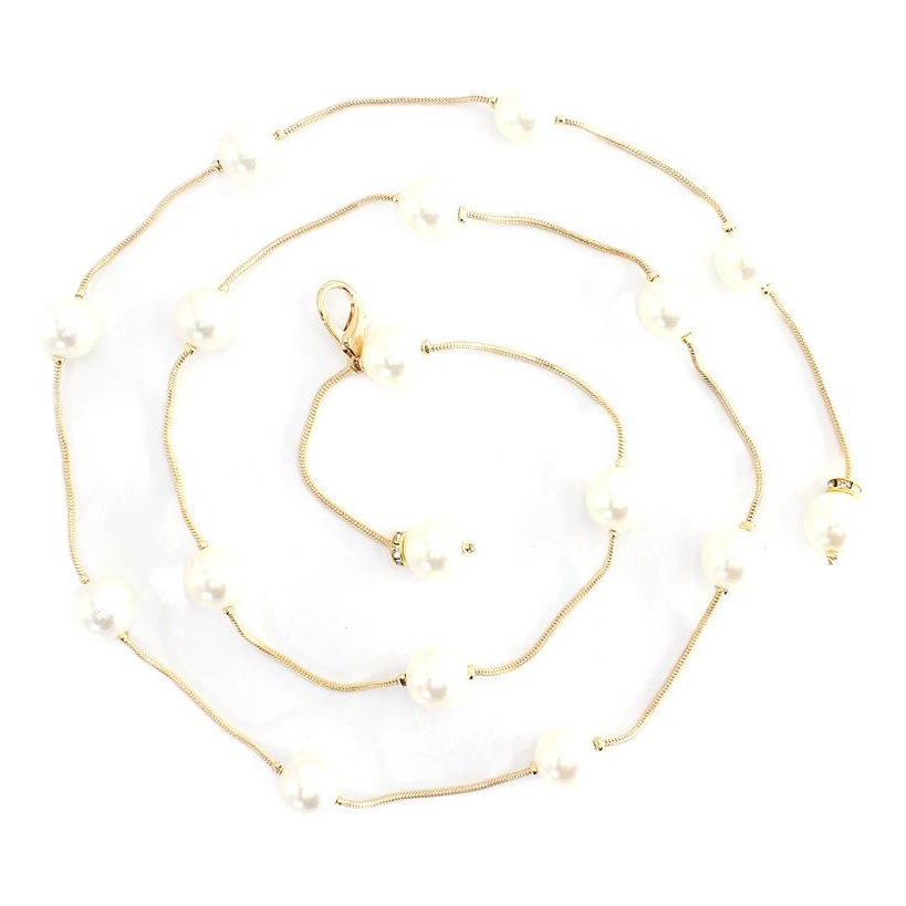 South Korea fashion simple dress pearl waist chain hook ladies decorative fine sexy pendant skirt with a generation of hair