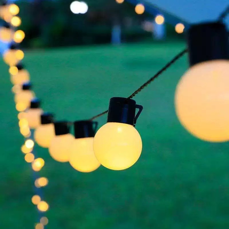 LED bulb lamp outdoor camping outdoor courtyard garden decoration canopy waterproof string lamp tent atmosphere layout