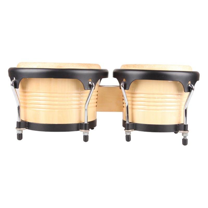 Bongo drum Latin hand drum Orff children playing teaching aids percussion instrument