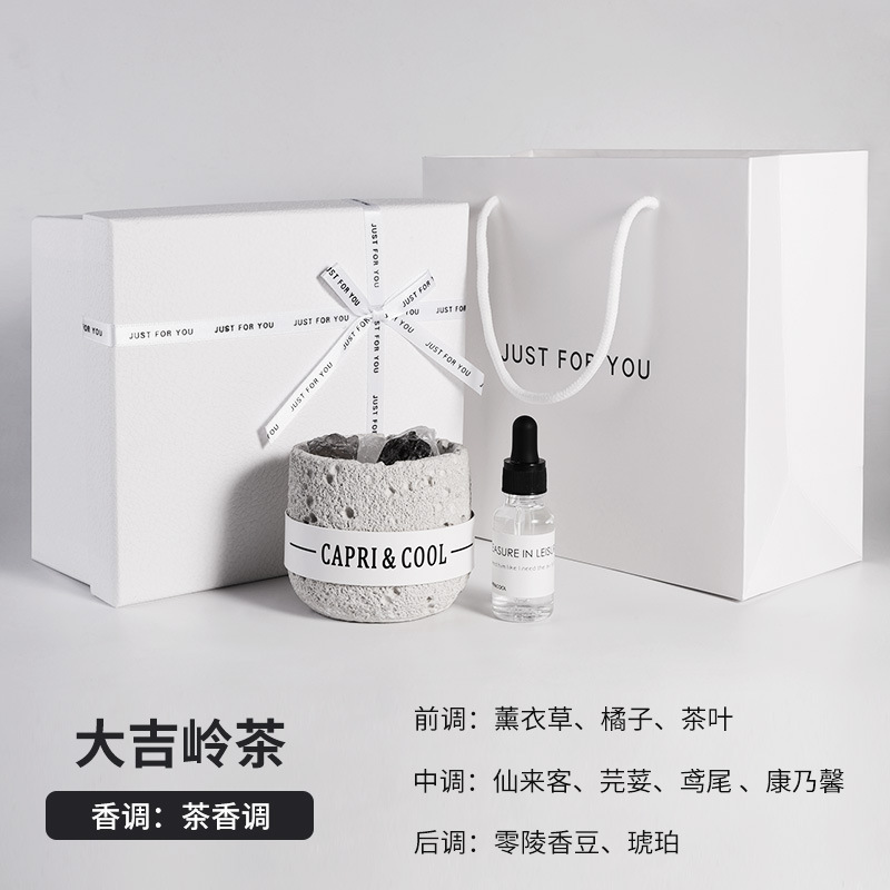 Picture of Lover's March 8Th Scented Candle Gift Box Indoor Creative Glass Cup Atmosphere Incense Fragrance Accompanying Gift List