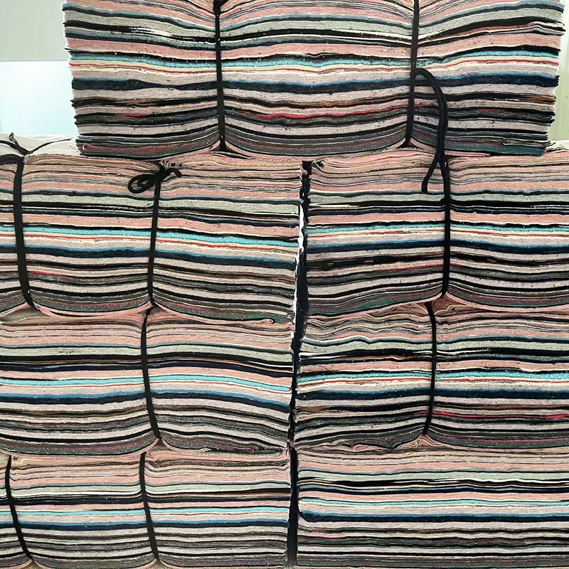 Picture of Mixed Color Machine Wiping Cloth, Pure Cotton, Lint-Free, Industrial Rag, Oil-Absorbing and Water-Absorbing Waste Rag, Manufacturer Supply and Wholesale