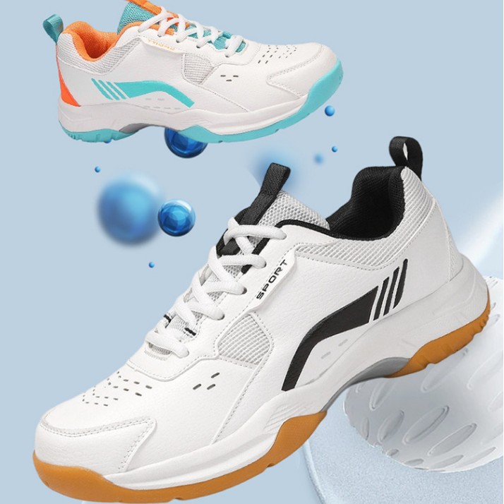 Cross-Border Badminton Shoes for Men and Women, Shock-Absorbing Breathable Professional Sports Shoes, Non-Slip and Wear-Resistant Table Tennis Shoes