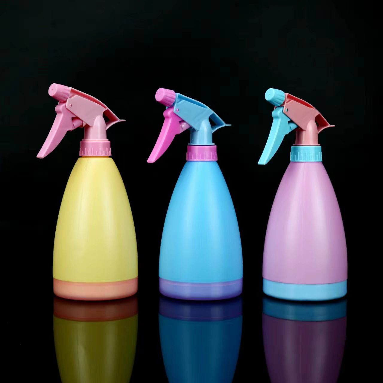 In stock supply 500ml household candy color watering can pumpkin-shaped watering watering spray bottle disinfectant spray bottle