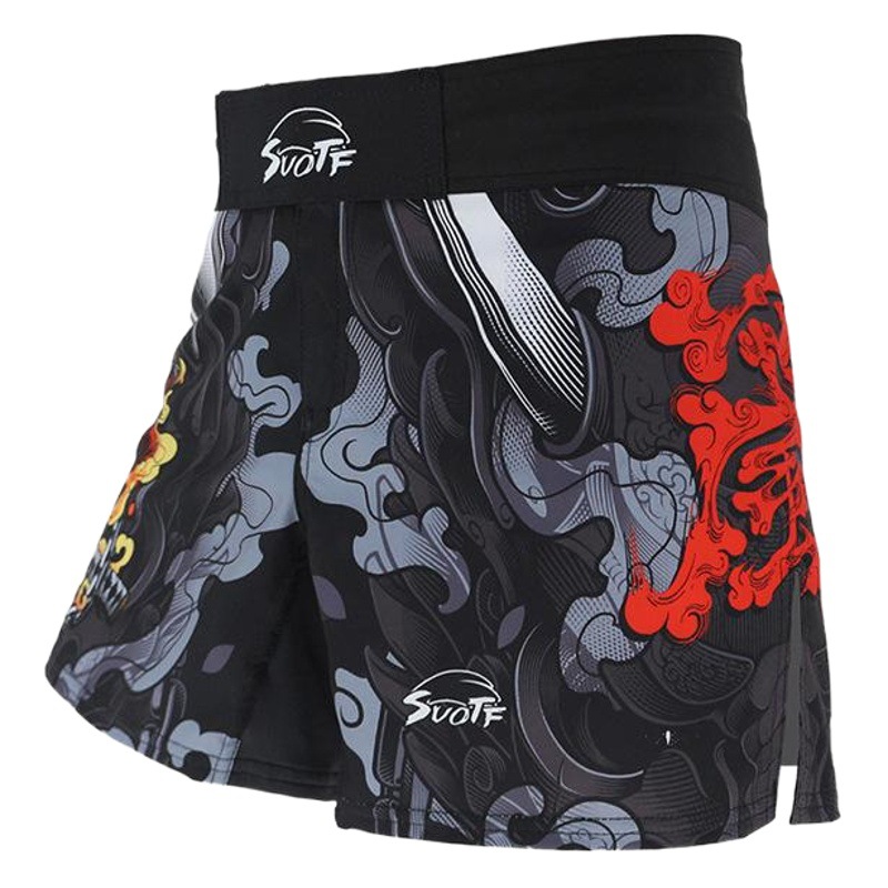 SUOTF Adult Men's Fighting Shorts MMA Comprehensive Fighting Sanda Boxing Martial Arts Fitness