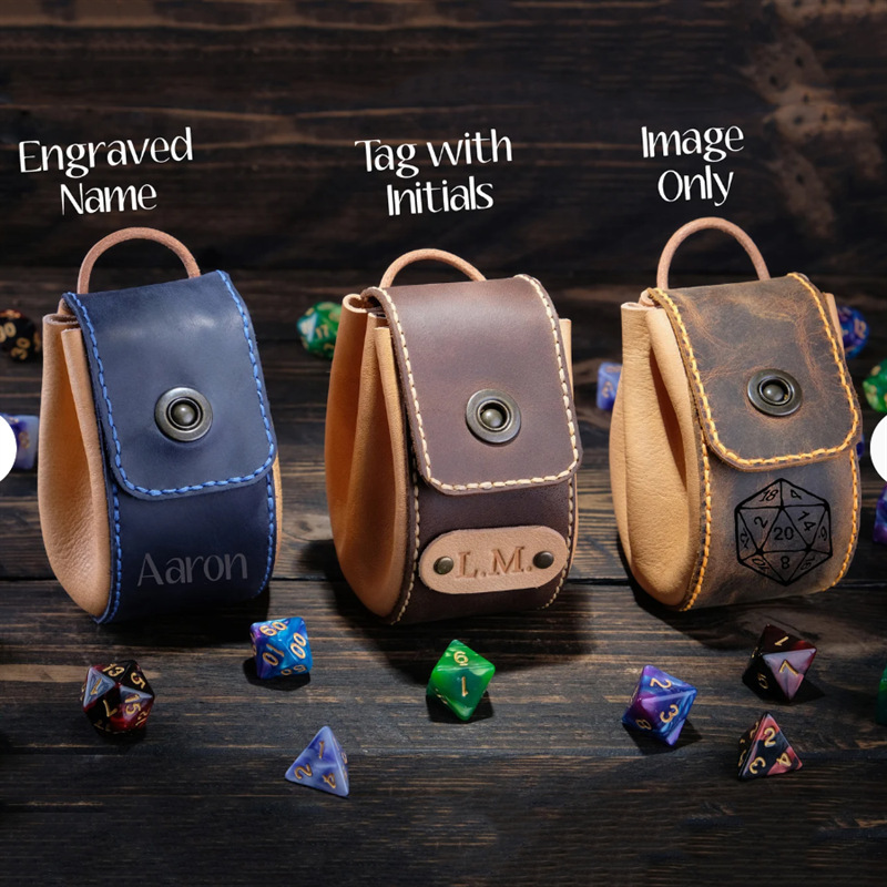 Picture of Amazon same style spot entertainment dice bezel bag portable game dice board storage bag tray bag