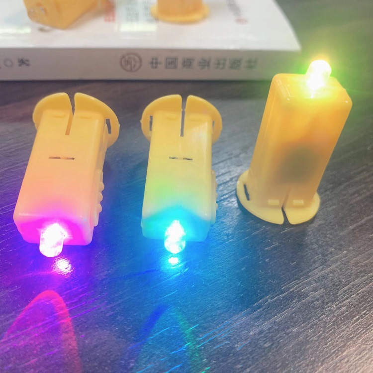 Led Paper Lantern Wick DIY Handmade Luminous Colorful Yellow Light Small Downlight Atmosphere Decorative Lighting Small Lantern