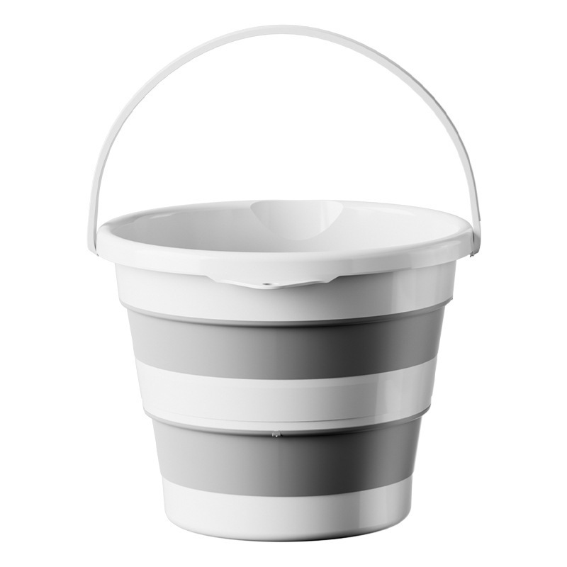 Wholesale Thickened Folding Bucket with Lid for Household Use, Children's Outdoor Fishing Bucket, Travel Household Multifunctional Portable Water Bucket