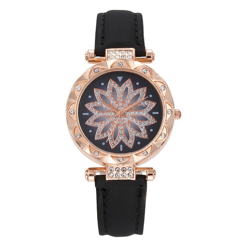 2022 New Flower Shape Women's Casual Fashion Quartz Women's Watch Douyin Same Style Hot Selling Tomato Same Style Women's Watch