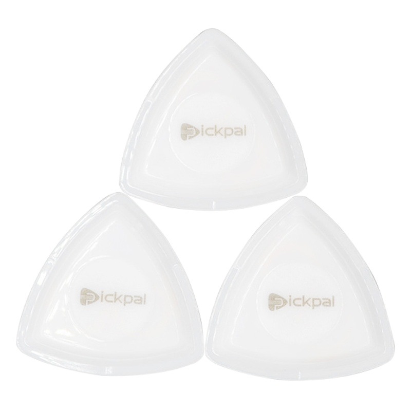 LED luminous pick touch luminous big triangle Picks flash bass guitar luminous pick guitar pick
