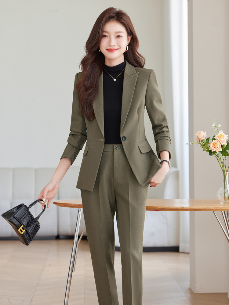 Picture of Advanced Suit suit Women 2024 New Interview Dress Business Wear Temperament Suit Jacket Overalls Spring and Autumn