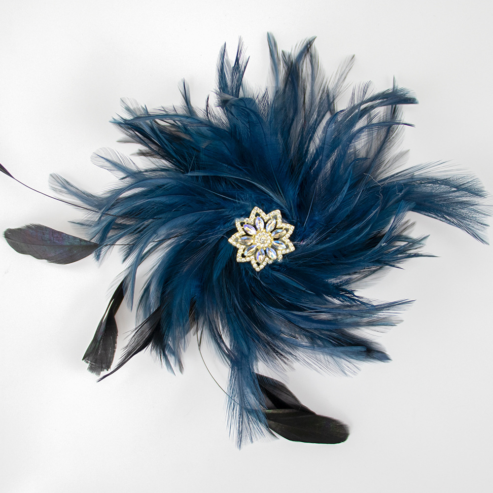 Picture of Christmas Winter New Year Headwear Snowflake Hairpin Side Clip Sparkling Fine Diamond Hairpin New Year Hair Accessories Side