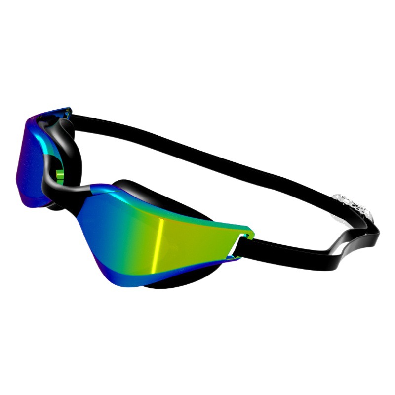 Racing goggles outdoor swimming pool men and women training swimming glasses adult racing silicone anti-fog colorful swimming goggles