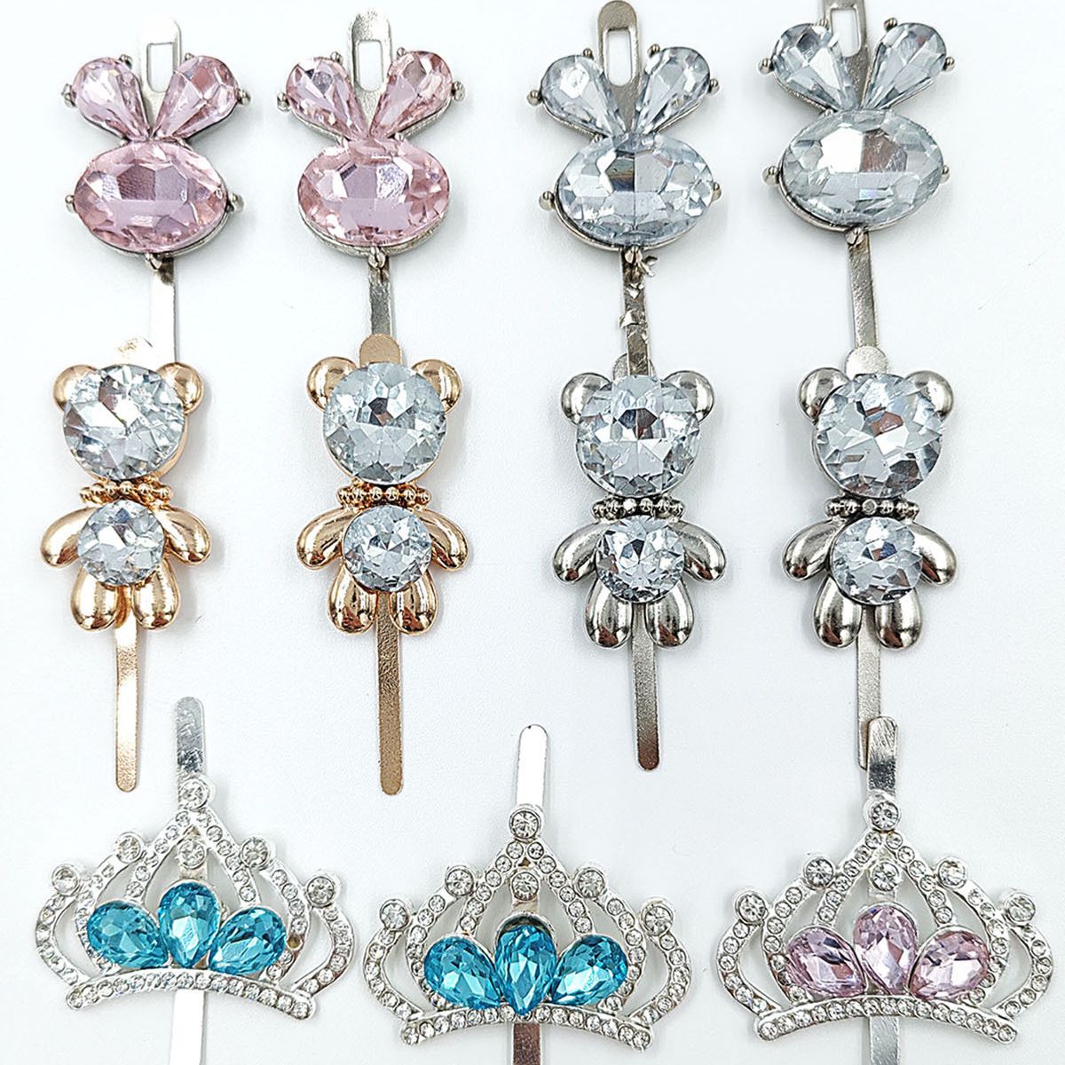 Diamond-Encrusted Animal-Shaped Shoe Clips for Women's Shoes, Decorative Alloy Buttons, Children's Shoe Ornaments, Accessories, Versatile Shoe Decorations
