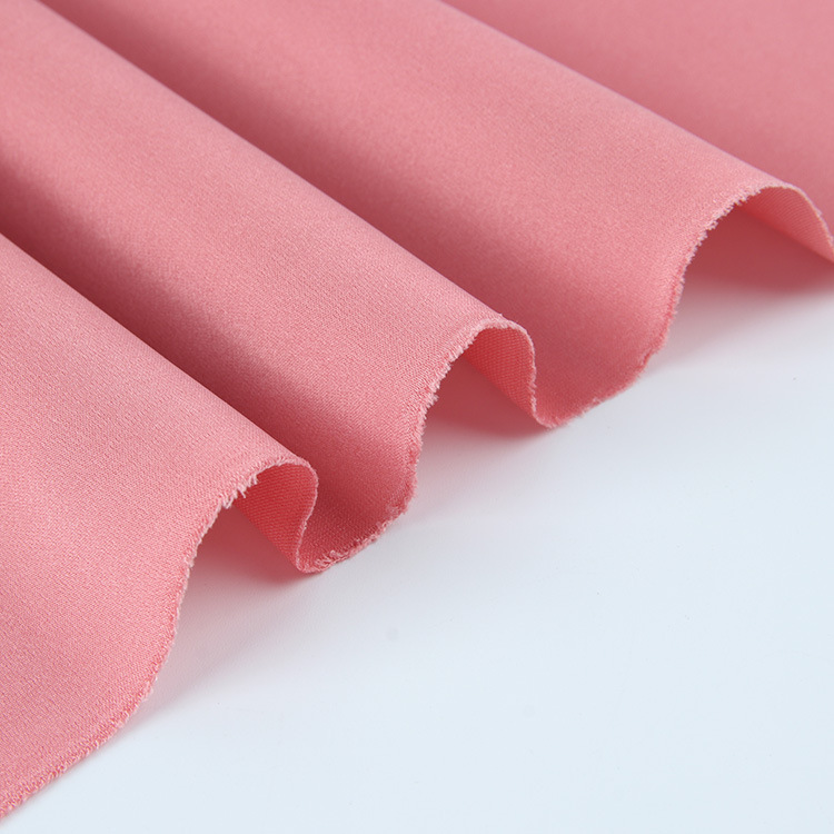 Picture of Ice and snow silk satin fabric stretch satin matte super soft polyester satin fabric lining dress pajamas fabric