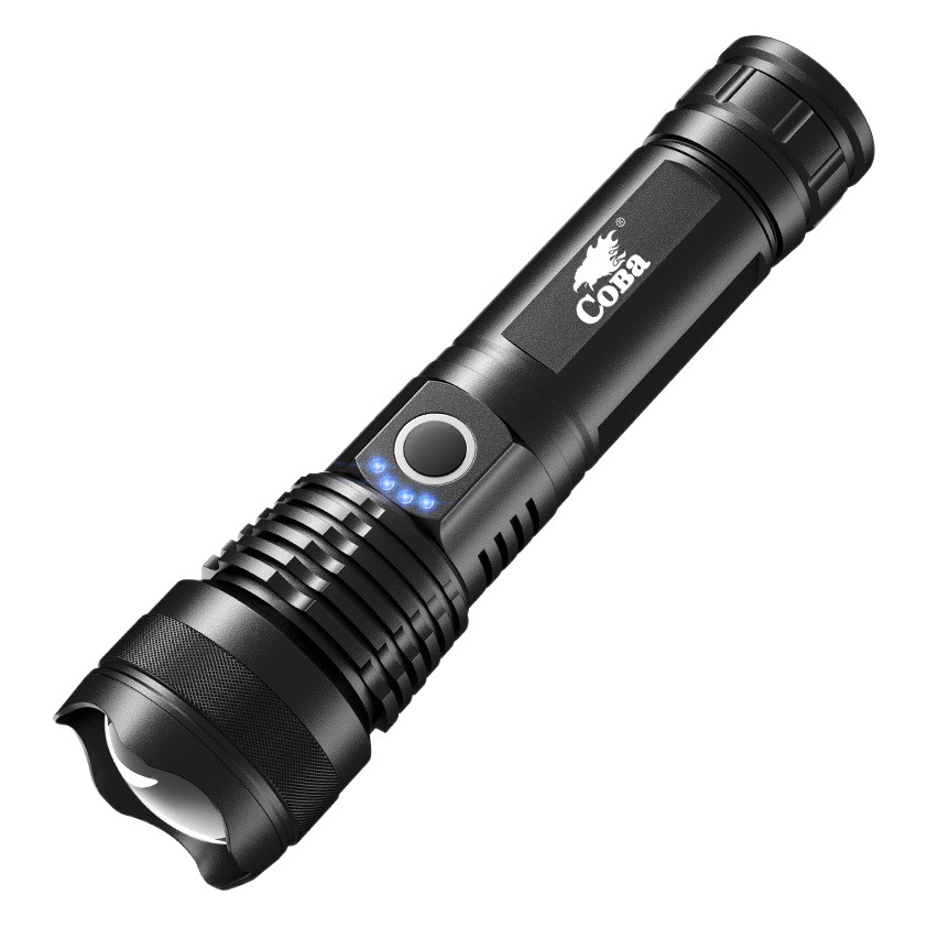Cross-Border X92 Strong Light Flashlight USB Rechargeable Telescopic Focusing Ultra-Bright Long-Range X71 Aluminum Alloy Flashlight