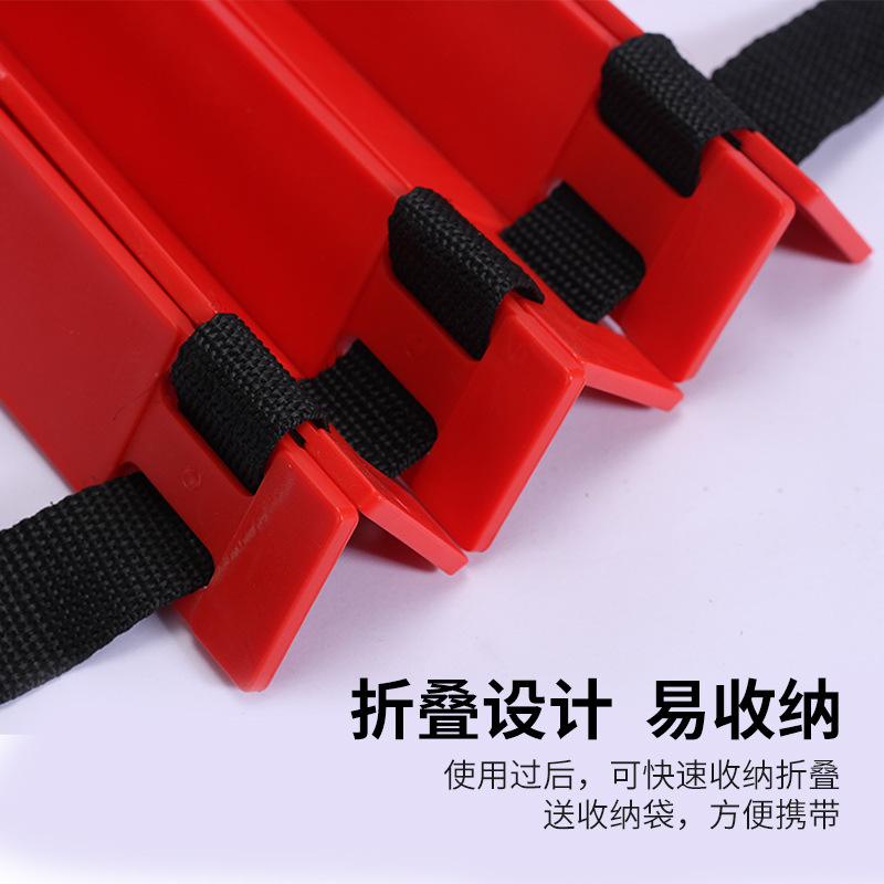 Picture of Foot Ball Equipment Rope Ladder Soft Ladder Basketball Plaid Ladder Toddler Pace Fitness Kidsren's Physical Coordination Agility Ladder Non-Slip