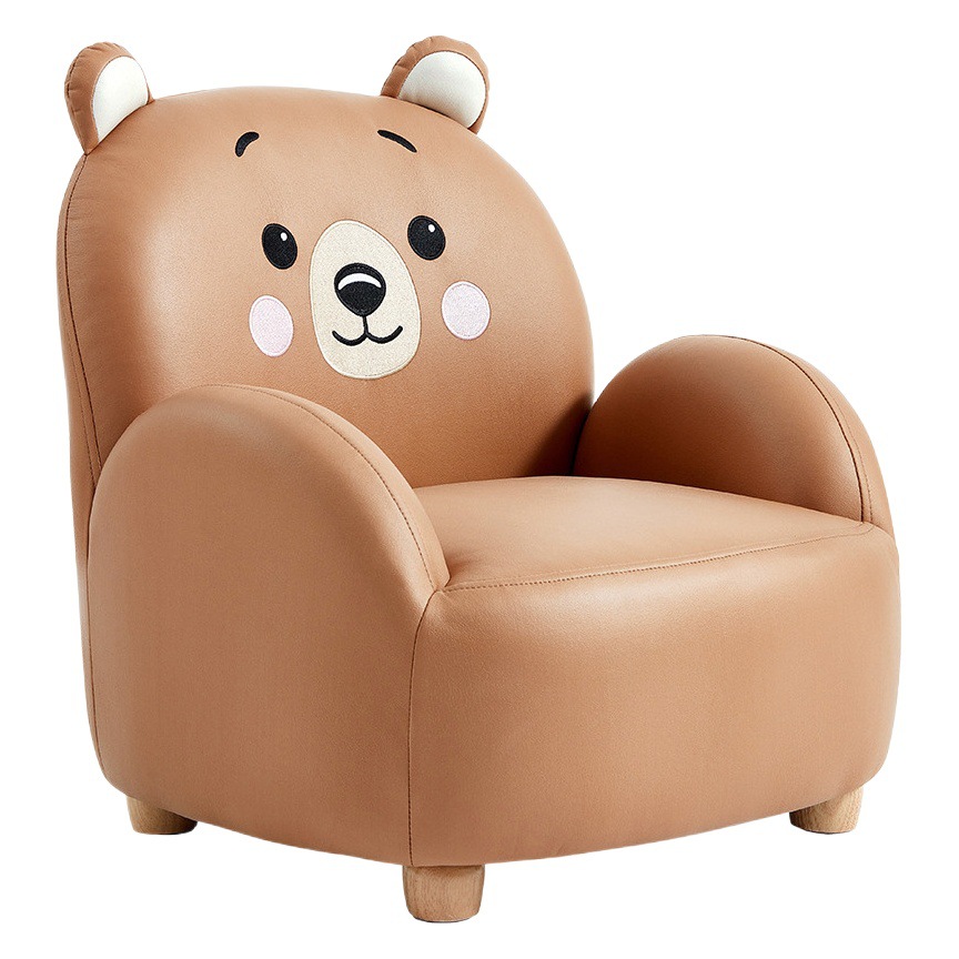 Children's Sofa Cartoon Small Stool Lazy Small Sofa Baby Learning to Sit Stool Reading Corner Animal Cartoon Sofa