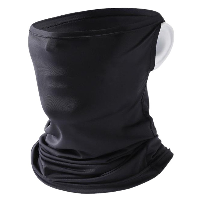 Ice Silk Sun Protection Hood, Ear-Hanging Neck Scarf, Outdoor Cycling Triangle Scarf, Breathable Sun Protection Face and Neck Protection, Cycling Mask