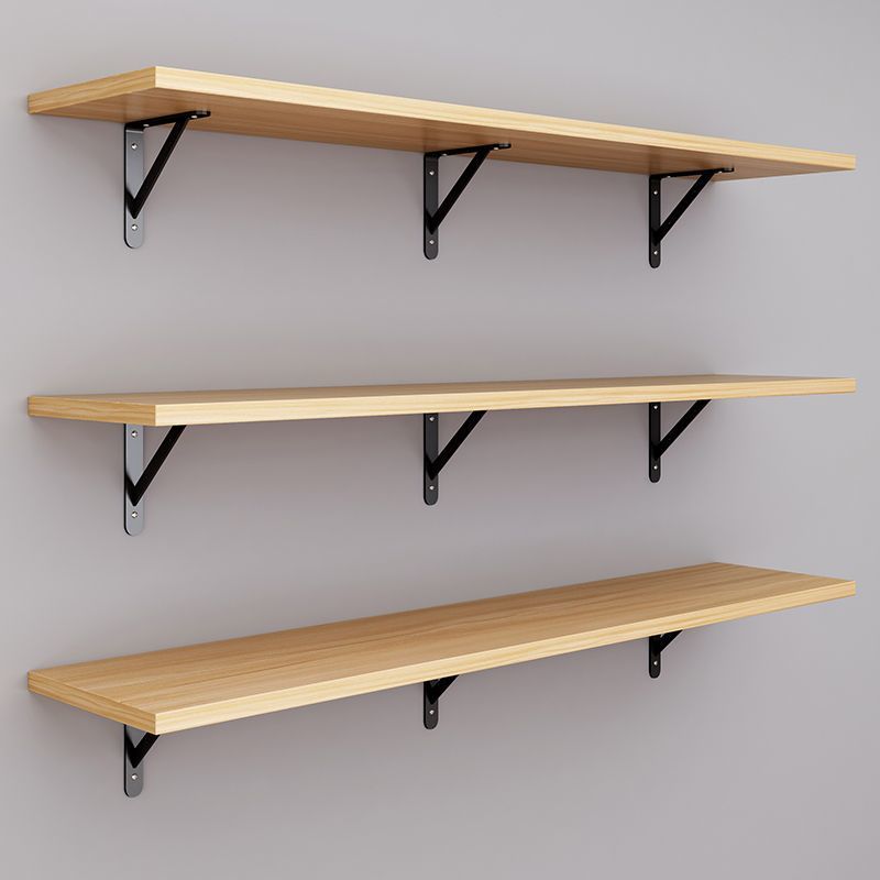Wall Wall-Mounted Storage Rack Wall Bookshelf One-Word Laminate Load-Bearing Strong Wall-Mounted Partition Wall Storage Rack Shopping Mall