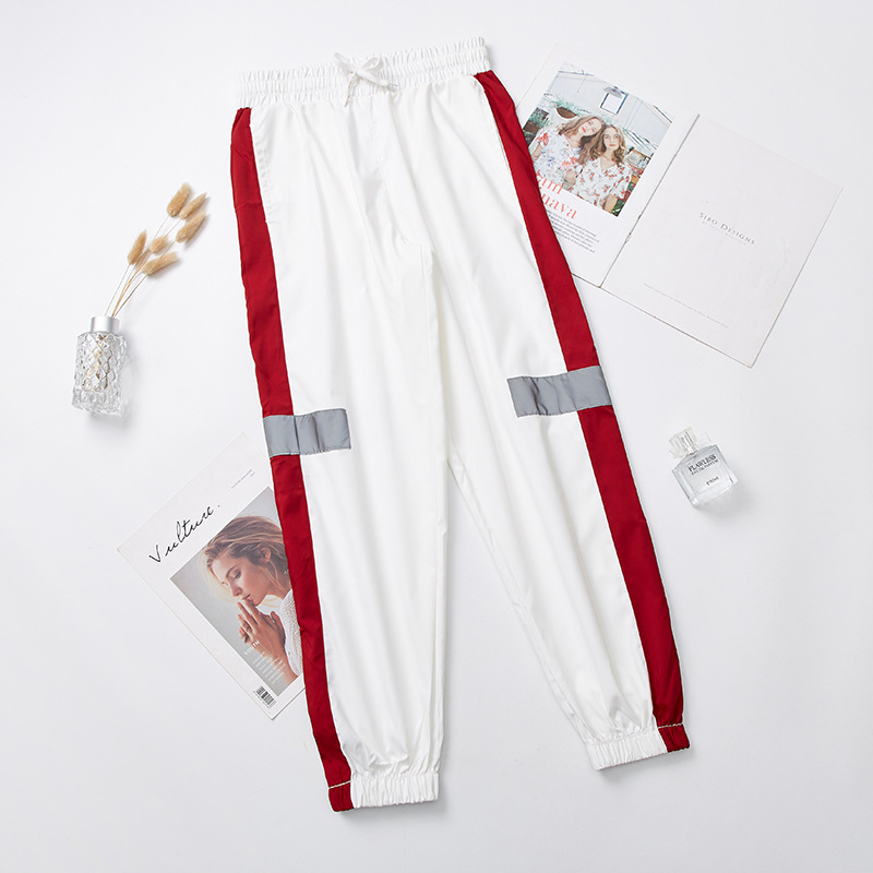 Picture of 2020 New Milk Silk Sports Pants Women's Trousers Loose Yoga Pants Silky Breathable Quick-drying Women's Fitness Pants