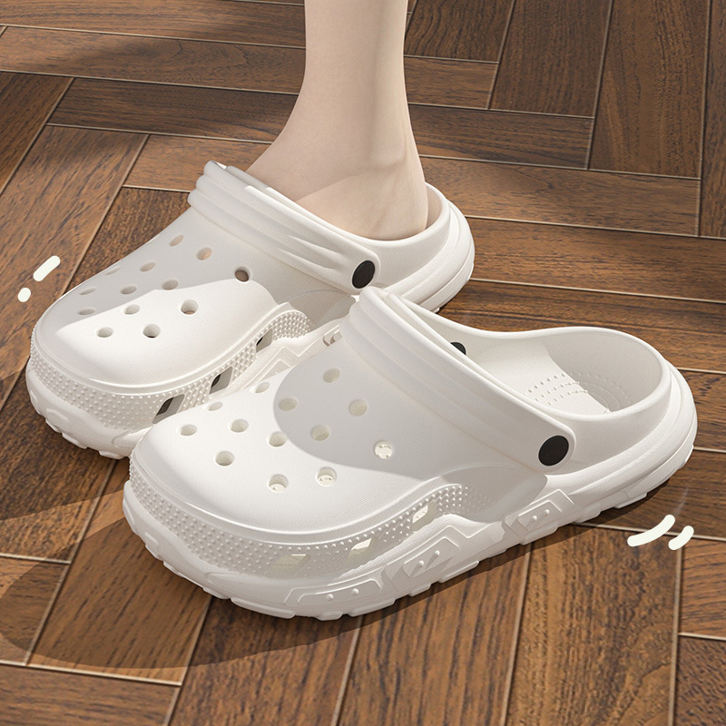 Picture of Thick-soled hole shoes women's summer poop-feeling sandals and slippers for outerwear non-slip 2024 new eva soft men's