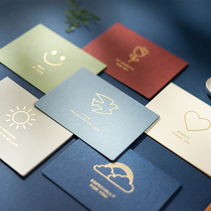Picture of K-Style of Ins Simple Teacher's Day Greeting Card Holiday Folded DIY Birthday Blessing Card Thanksgiving Card Gift