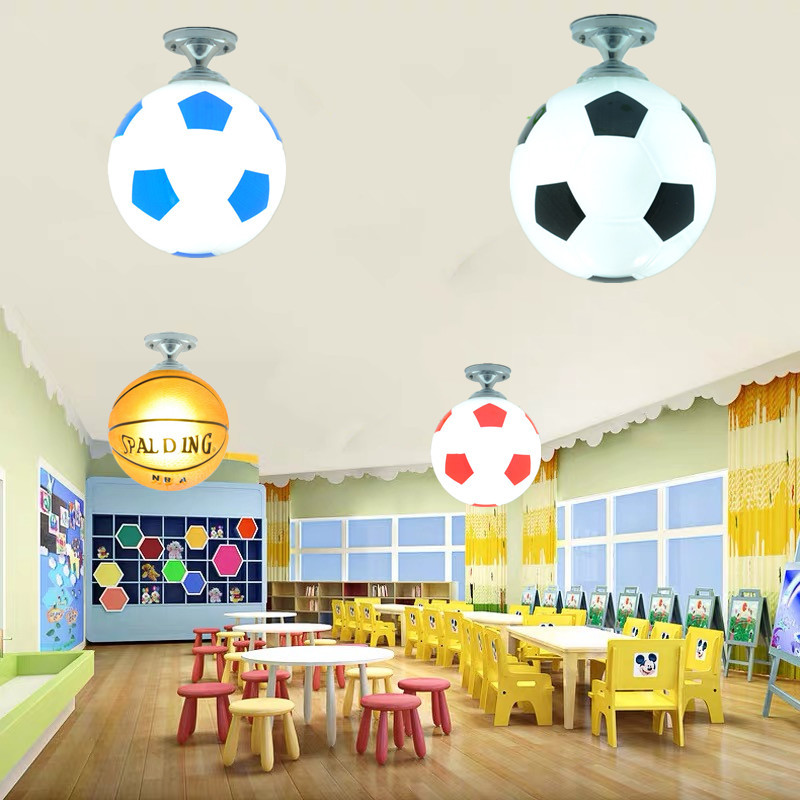 Football lights aisle lights basketball led eye protection children's bedroom lights kindergarten lights Amazon explosions lights