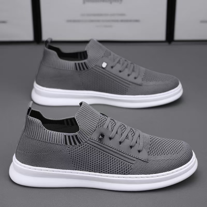 Men's Shoes Summer Mesh Breathable Thin Mesh Shoes Men's Slip-On Casual Sports Shoes Trendy Shoes Men's Shoes