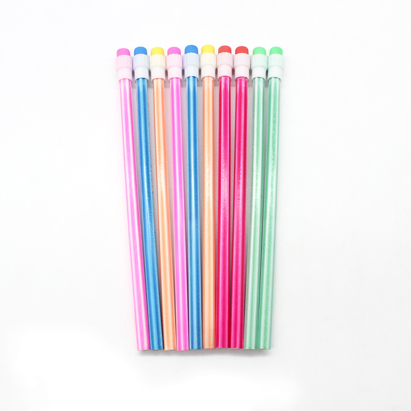Picture of Pencil Wholesale Drawing Sketch Pen Children's Prize Learning Stationery with Eraser Hexagon Pencil Primary School Students hb Pencil