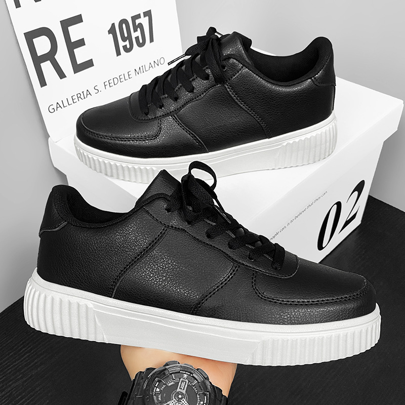 Cross-border men's shoes new summer casual board shoes lovers shoes Korean fashion student shoes white shoes 45 plus size 46 47