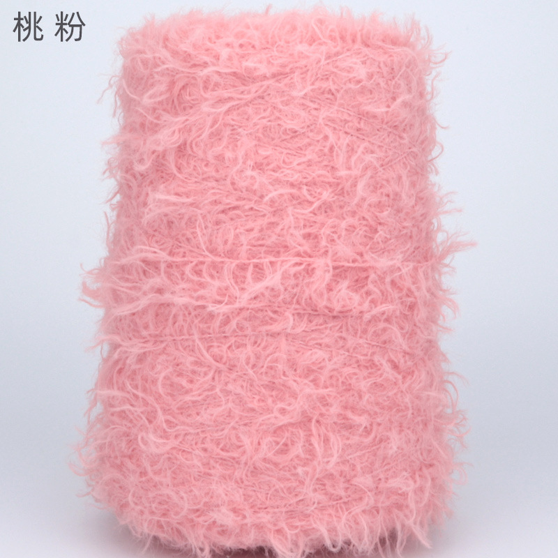Picture of Silk Joy/Cross-Border Teddy Velvet Curly Furry DIY Handmade Knitting Yarn Ball 500g