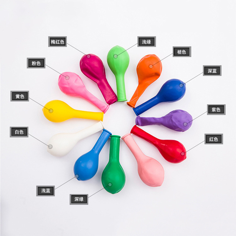 Picture of Advertising Balloon Custom Logo Printing Thickeneded Pattern Printing Balloon Qr Code Floor Push Printing Advertising Balloon