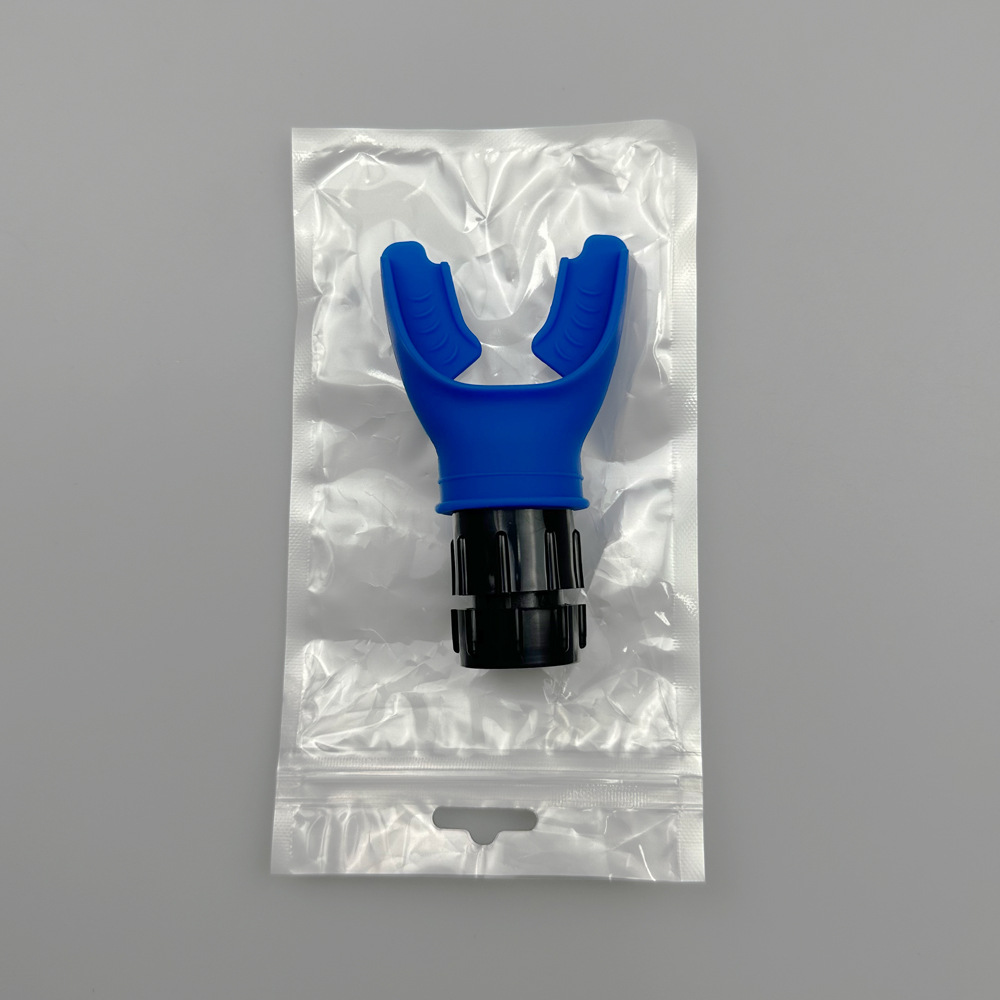 Picture of Fitness Trainer Portable Vital Capacity Abdominal Breathing Trainer Adjustable Resistance Bite Mouth Muscle